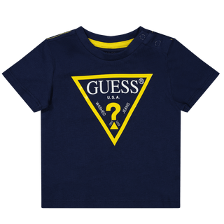 Guess Baby Boys T-Shirt Navy
