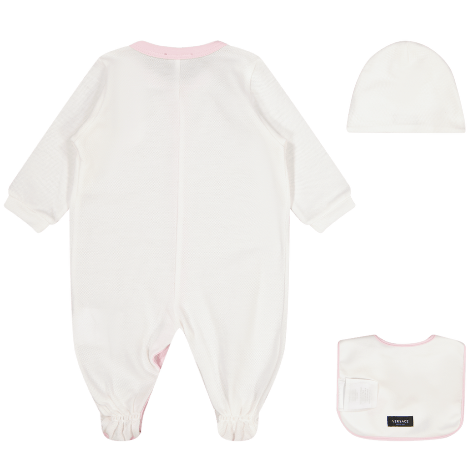 Versace Baby Unisex Bodysuit Light Pink