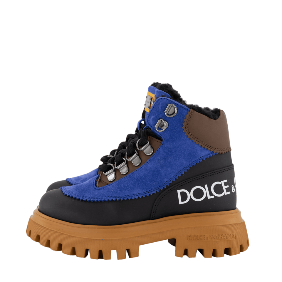Dolce & Gabbana Kinder Jongens Laarzen Blauw