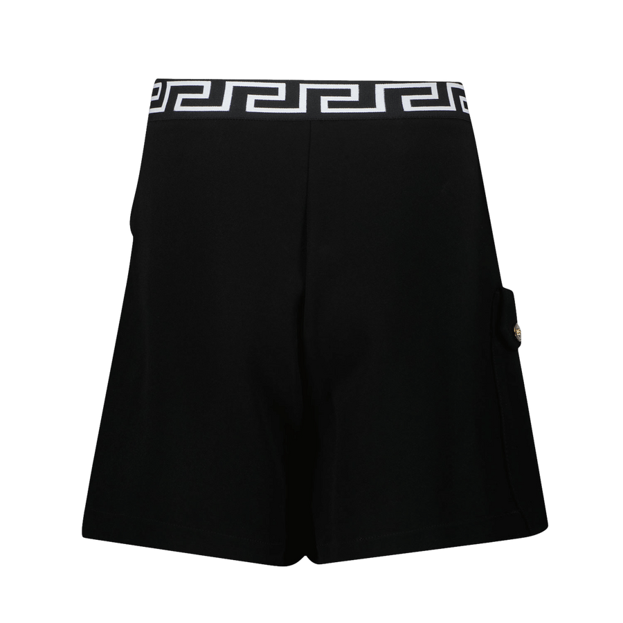 Versace Kinder Meisjes Shorts Zwart