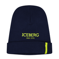 Iceberg Baby Jongens Muts Navy 44CM