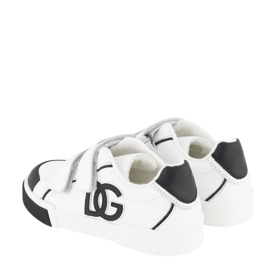 Dolce & Gabbana Kinder Jongens Sneakers Wit