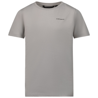 Airforce Kids Boys T-Shirt Light Gray