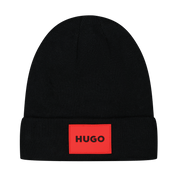 Hugo Children's Boys Hat Siyah