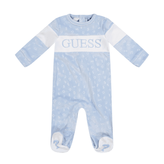 Guess Baby Boys Bodysuit Light Blue