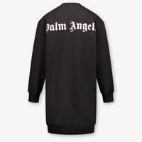 Palm Angels Kids Girls Dress In Black