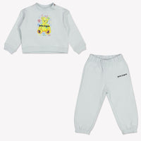 Palm Angels Baby Boys Tracksuit in Light Blue