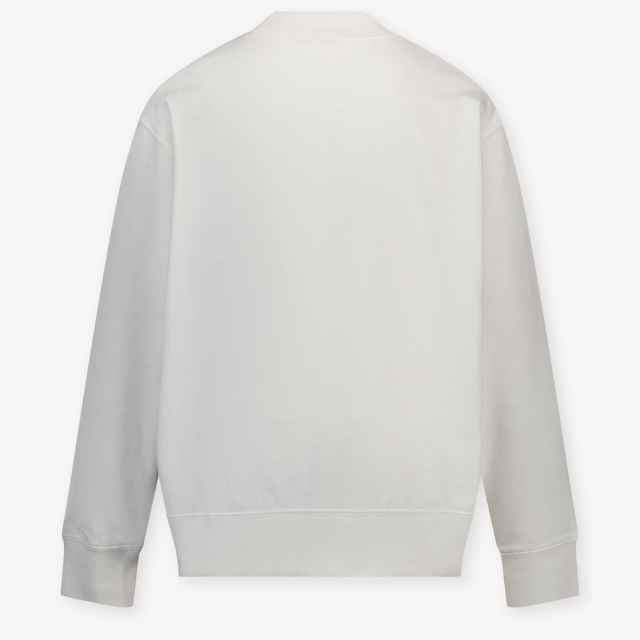 Palm Angels Kids Girls Sweater In White