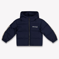 Palm Angels Baby Boys Jackets In Navy
