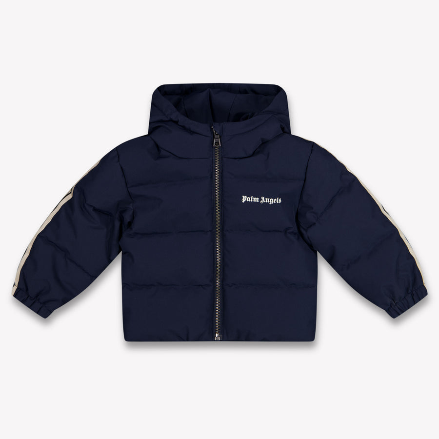 Palm Angels Baby Boys Jackets In Navy