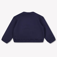 Palm Angels Baby Boys Sweater in Navy