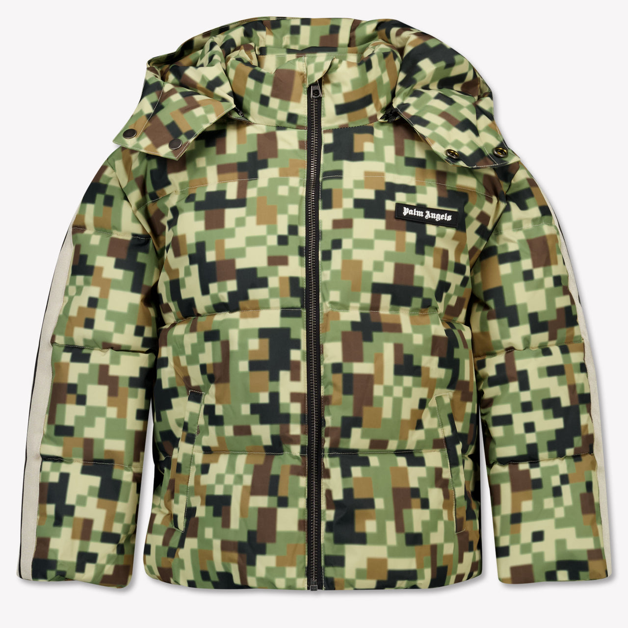 Palm Angels Kinder Jongens Winterjas In Army