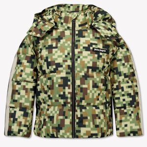 Palm Angels Kinder Jongens Winterjas In Army