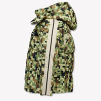Palm Angels Kinder Jongens Winterjas In Army