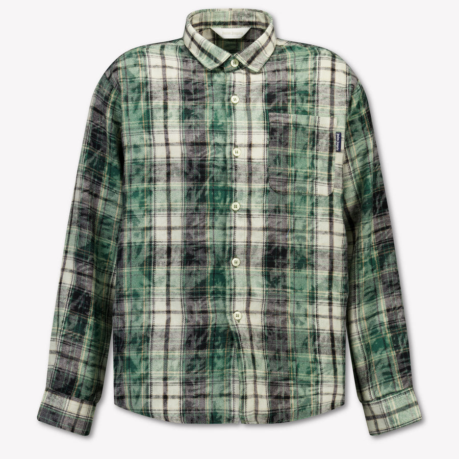 Palm Angels Boys Blouse in Green