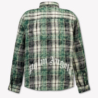 Palm Angels Kinder Jongens Blouse In Groen