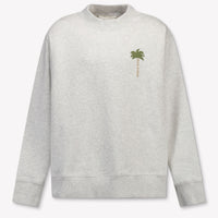 Palm Angels Kids Unisex Sweater In Gray