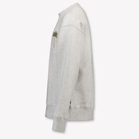 Palm Angels Kids Unisex Sweater In Gray