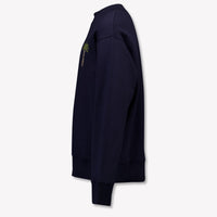 Palm Angels Kinder Unisex Trui In Navy