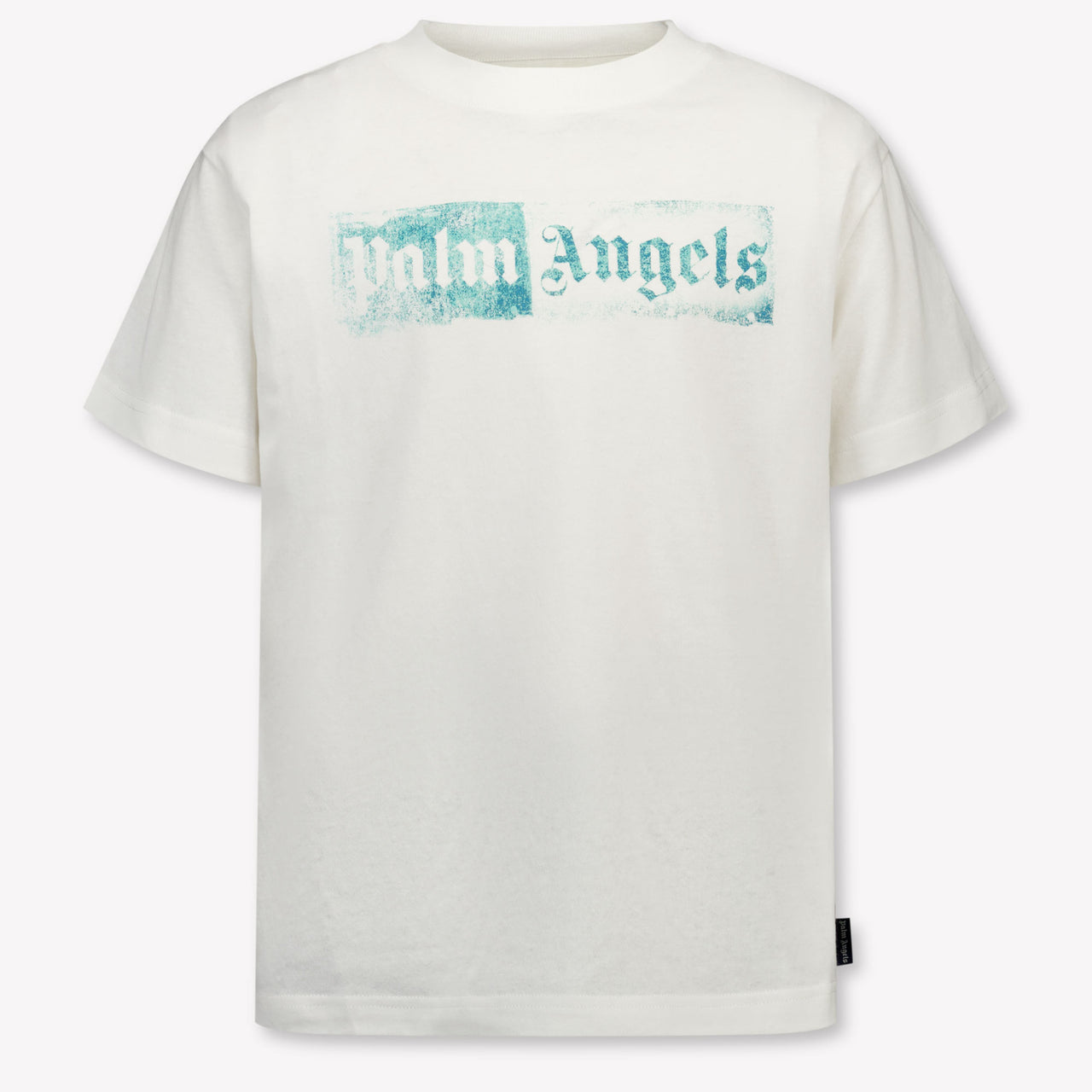 Palm Angels Kids Unisex T-Shirt In White