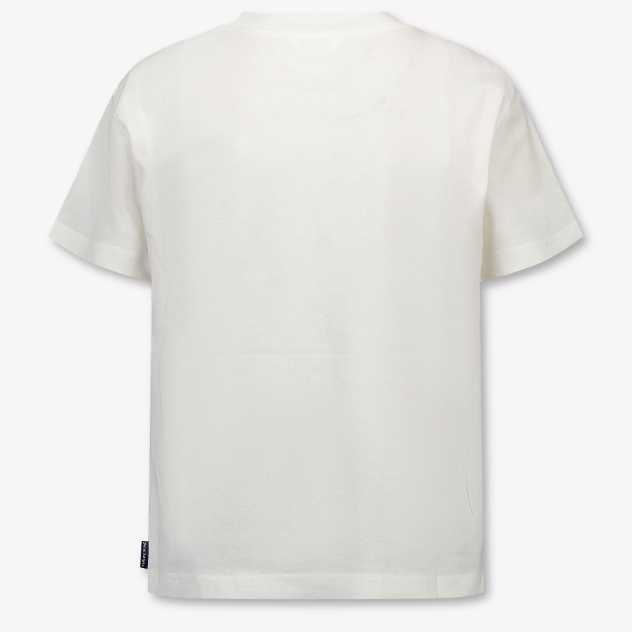 Palm Angels Kids Unisex T-Shirt In White