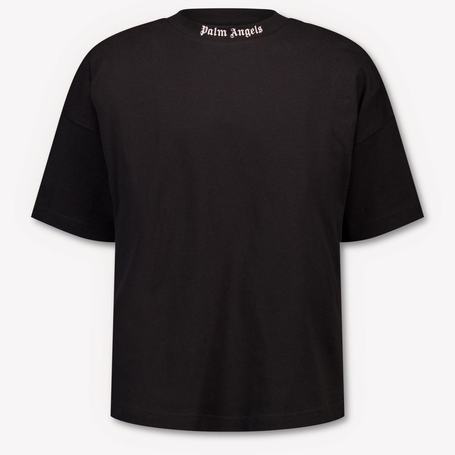Palm Angels Kids Girls T-Shirt In Black