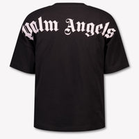 Palm Angels Kids Girls T-Shirt In Black