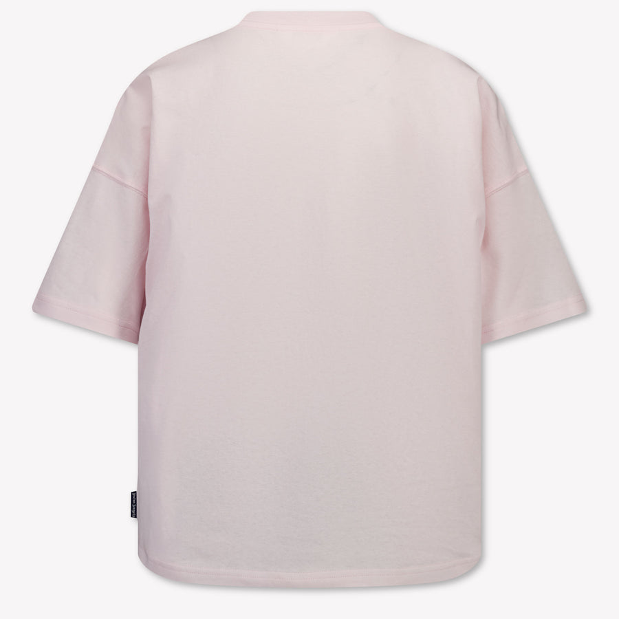 Palm Angels Kids Girls T-Shirt In Light Pink