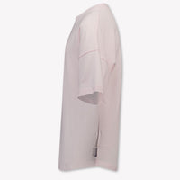 Palm Angels Kids Girls T-Shirt In Light Pink