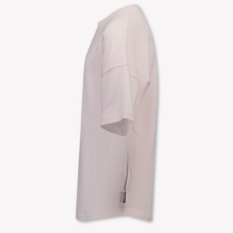 Palm Angels Kids Girls T-Shirt In Light Pink