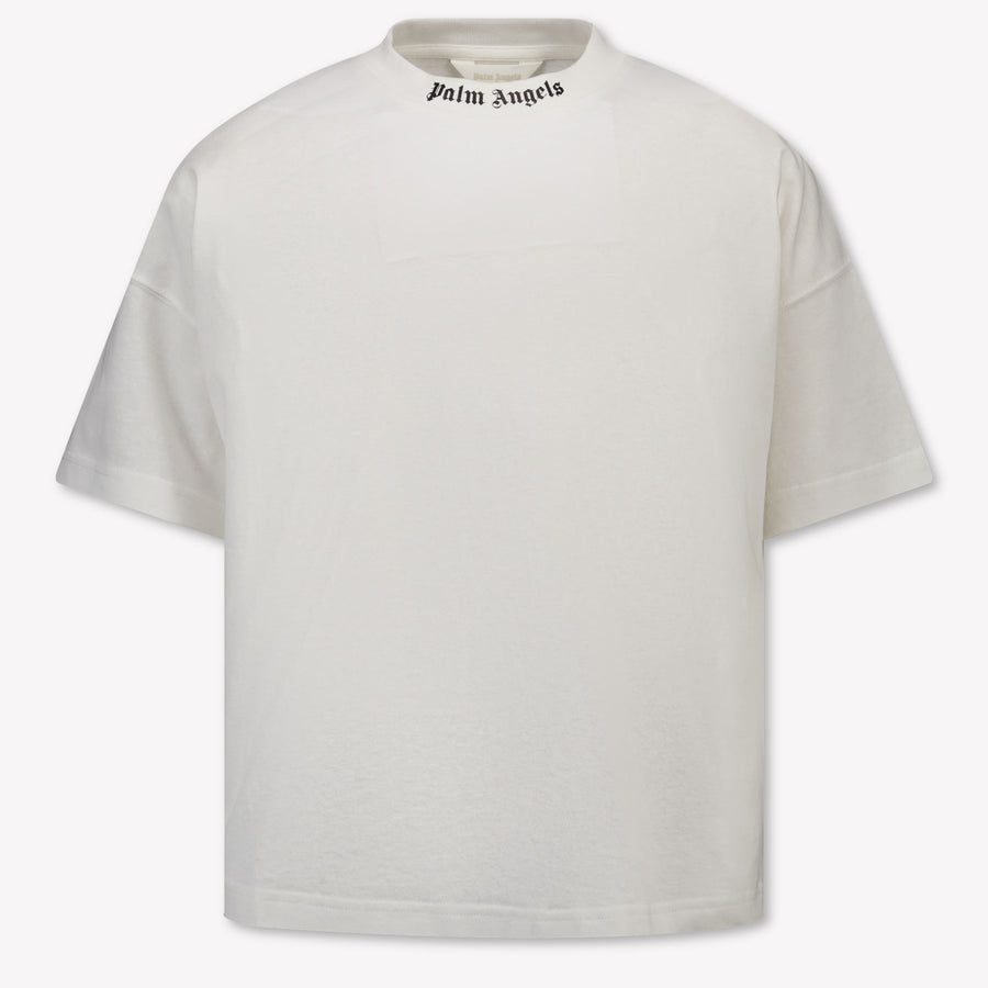 Palm Angels Kinder Jongens T-Shirt In Wit