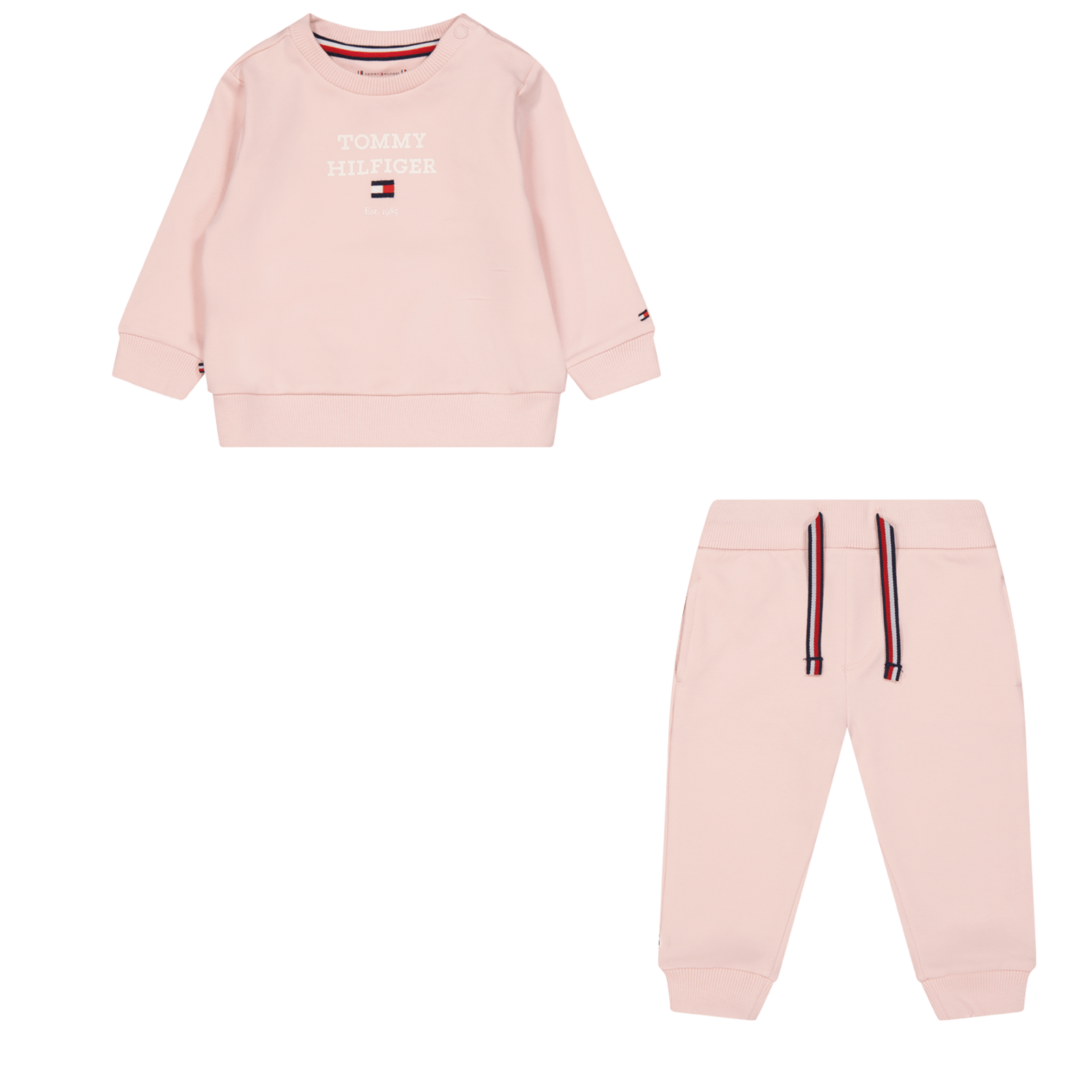 Tommy Hilfiger Baby Girls Jogsuit Light Pink