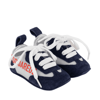 Dsquared2 Baby Unisex Sneakers Navy