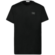 Dolce & Gabbana Çocuk Boys T-Shirt Siyah