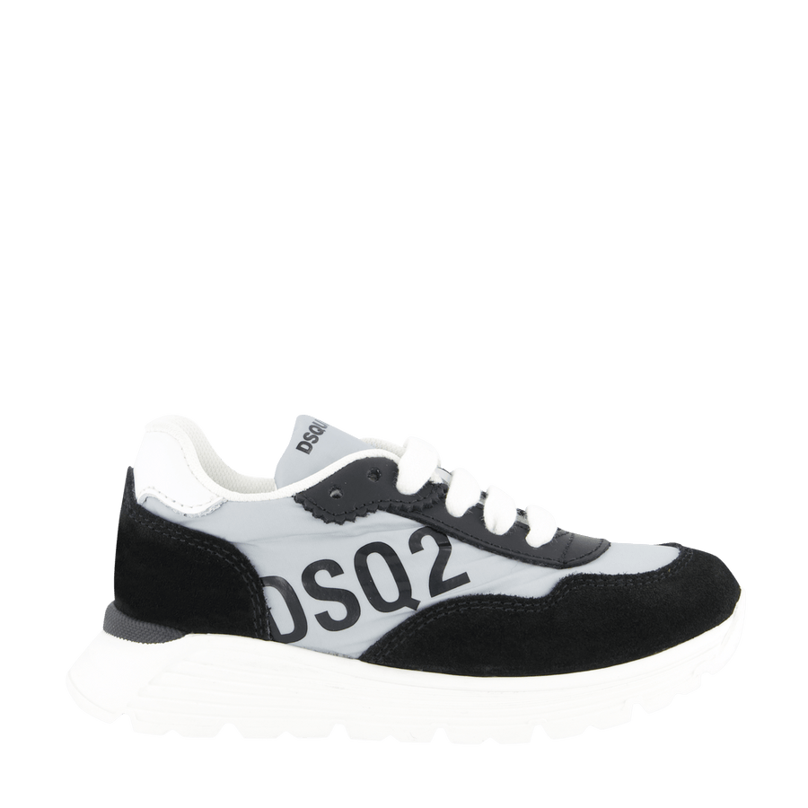 Dsquared2 Kinder Unisex Sneakers Zwart