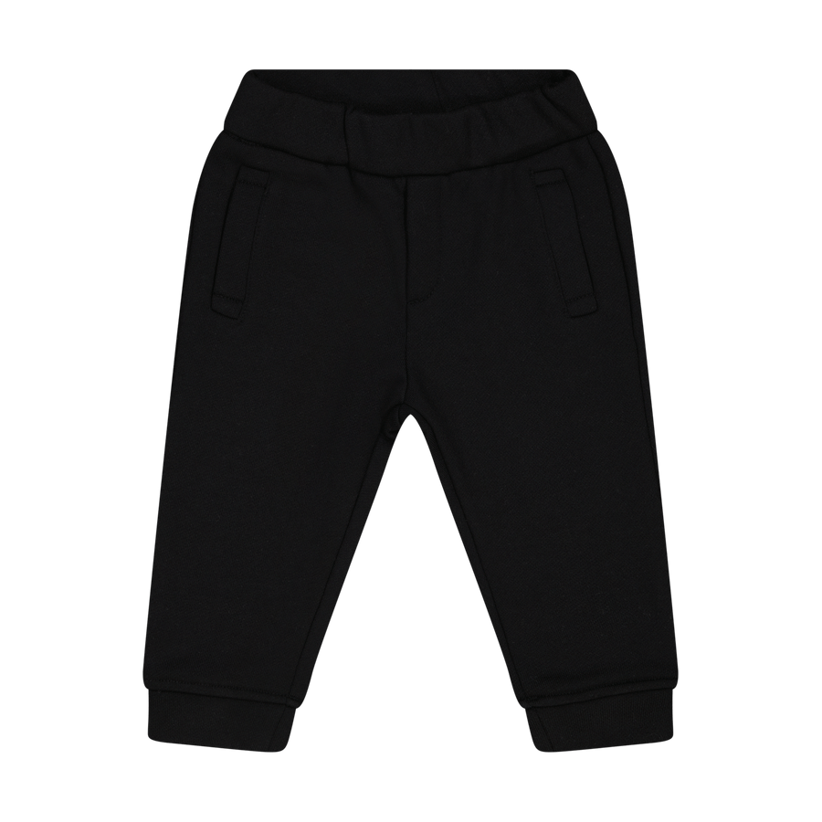 Armani Baby Jongens Broek Zwart 6 mnd