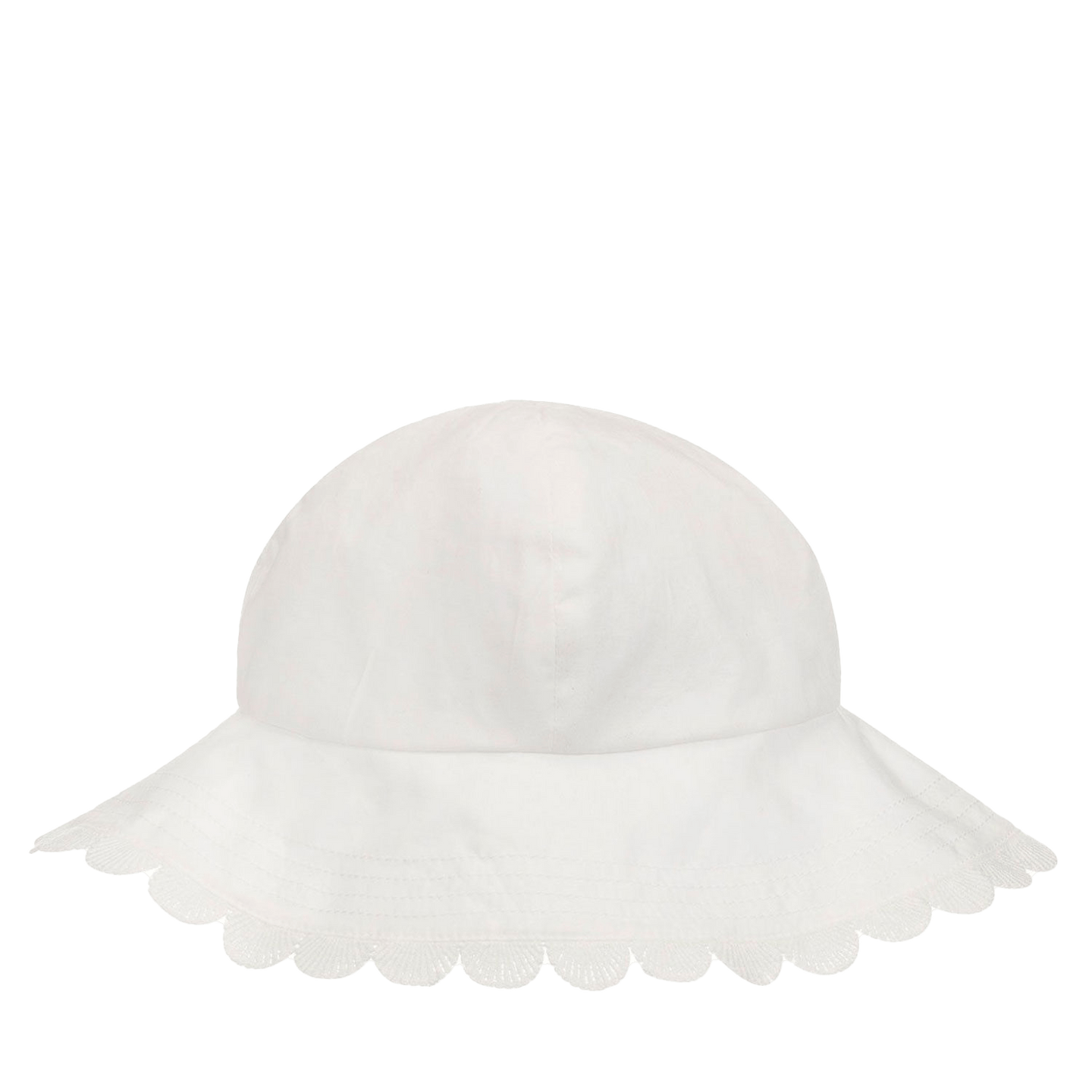 Chloe Baby Girls Hat White
