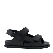 Dolce & Gabbana Kids Unisex Sandalet Siyah