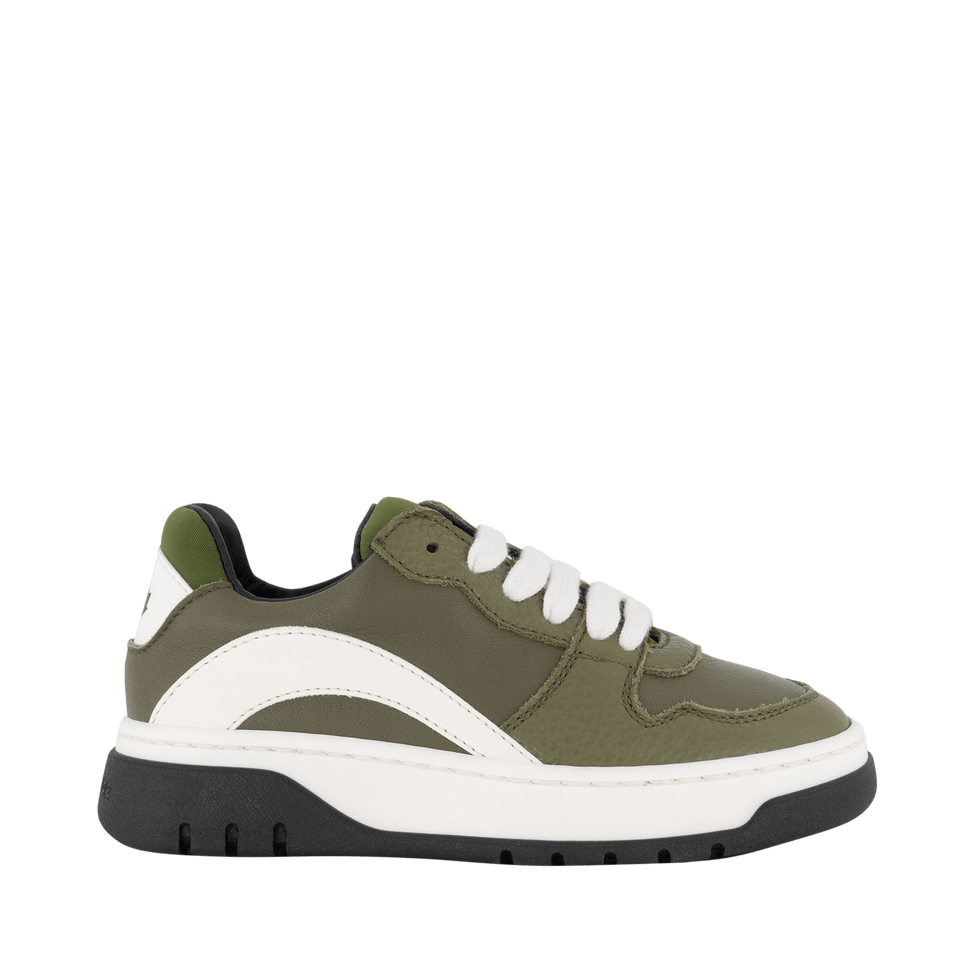 Dsquared2 Kids Unisex Sneakers Army