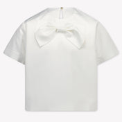 Prinsessefin Kinder Meisjes T-Shirt In Wit