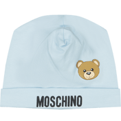 Moschino bebek unisex şapka açık mavi
