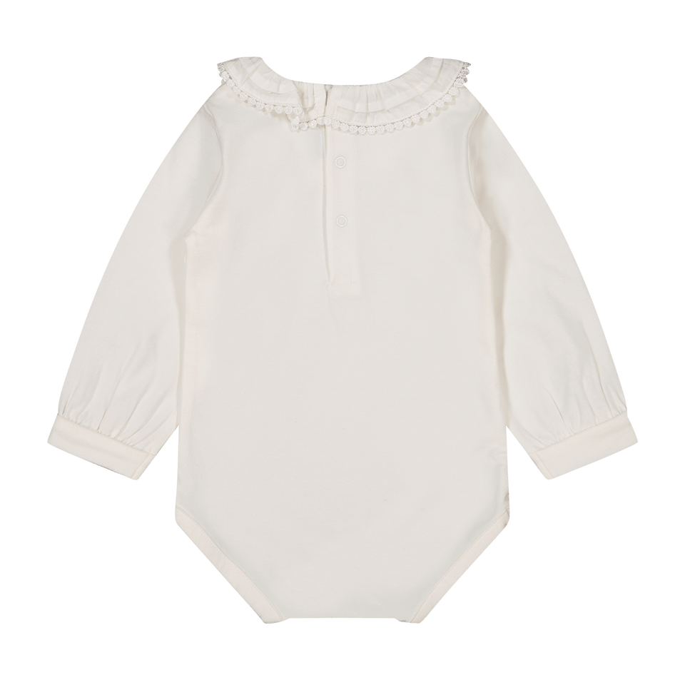 Mayoral Baby Girls Bodysuit Off White