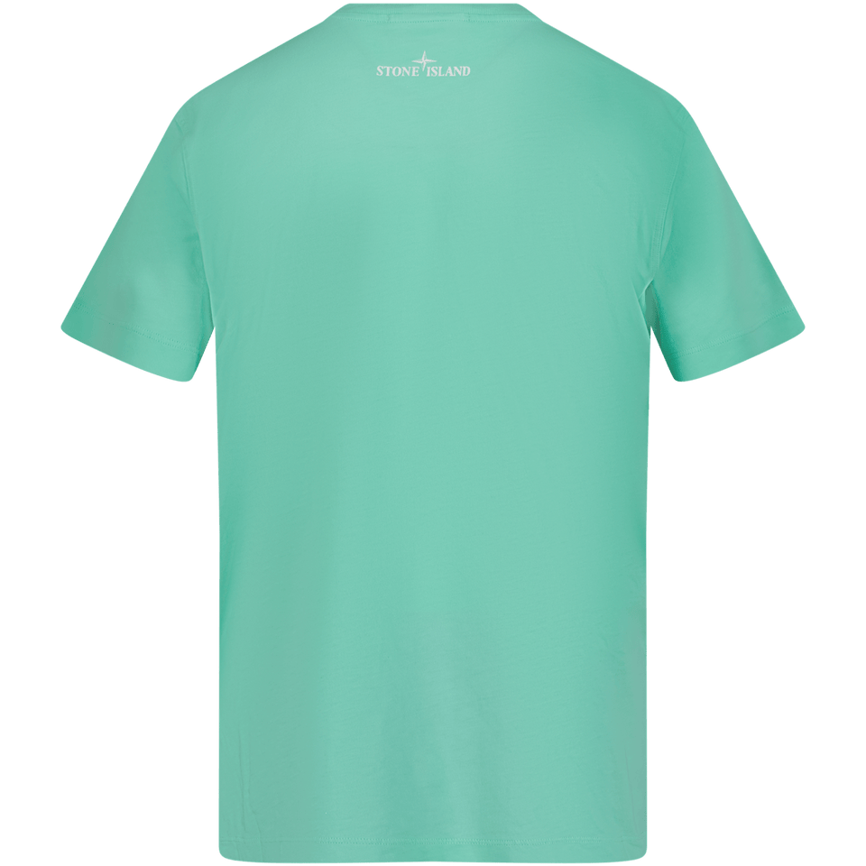 Stone Island Kinder Jongens T-Shirt Mint