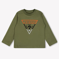 Guess Baby Boys T-Shirt in Army
