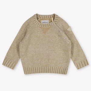 Guess Baby Boys Sweater In Beige
