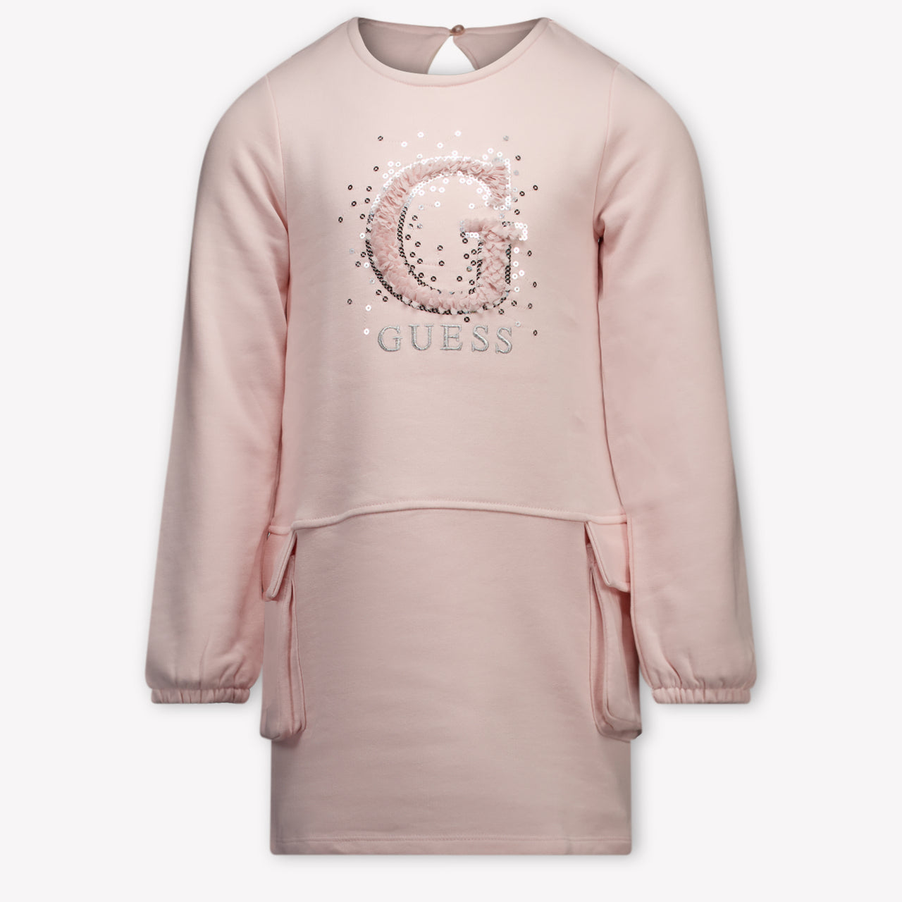 Guess Kinder Meisjes Jurk In Licht Roze
