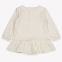 Guess Baby Girls Dress In OffWhite