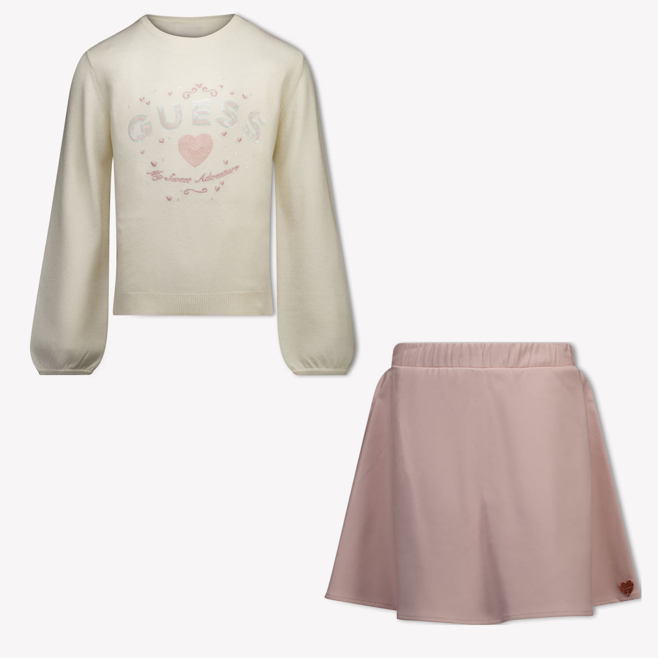 Guess Kinder Meisjes Setje In Off White
