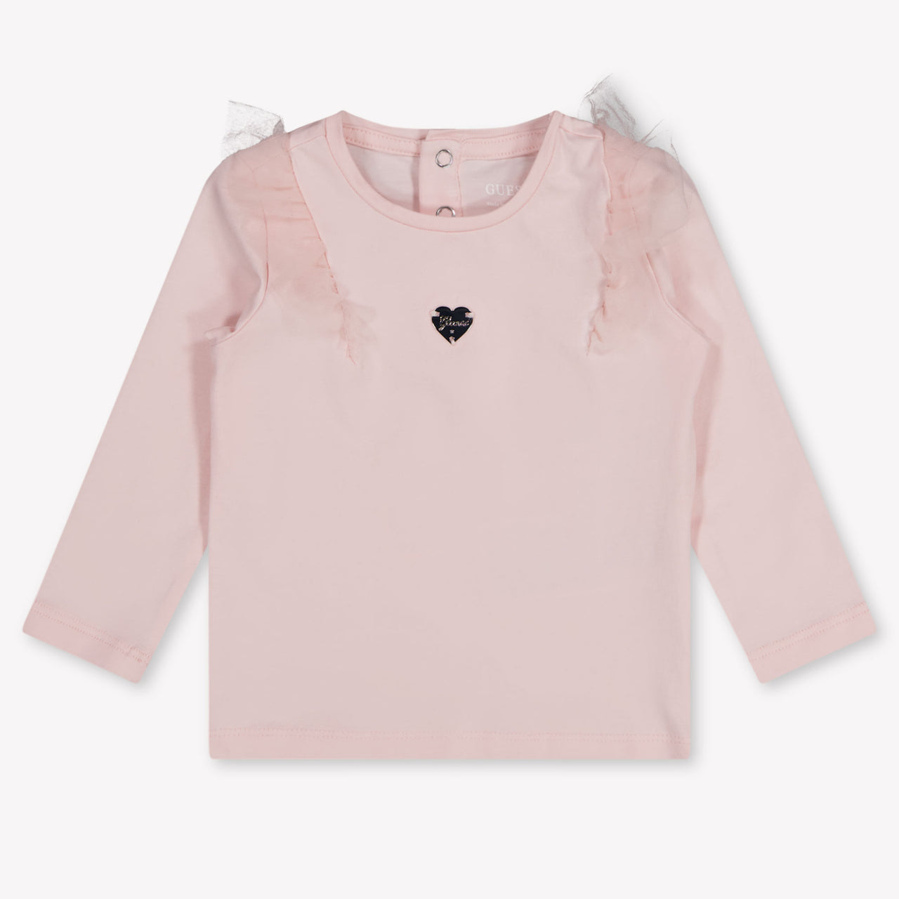 Guess Baby Girls T-Shirt In Light Pink