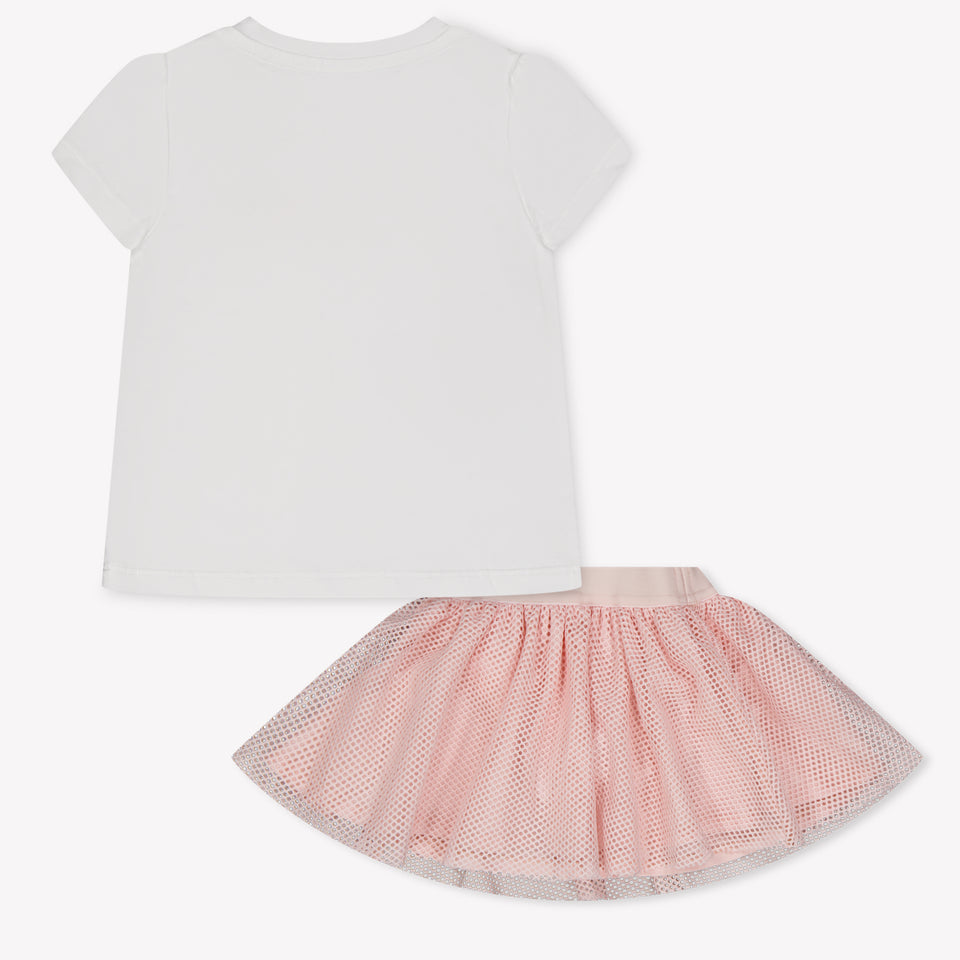 Guess Baby Meisjes Setje In Licht Roze